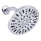 Oakbrook Collection OakBrook Chrome PVC 3 settings Wallmount Showerhead 1.8 gpm 520 A3372CCP-WS - alternate 1